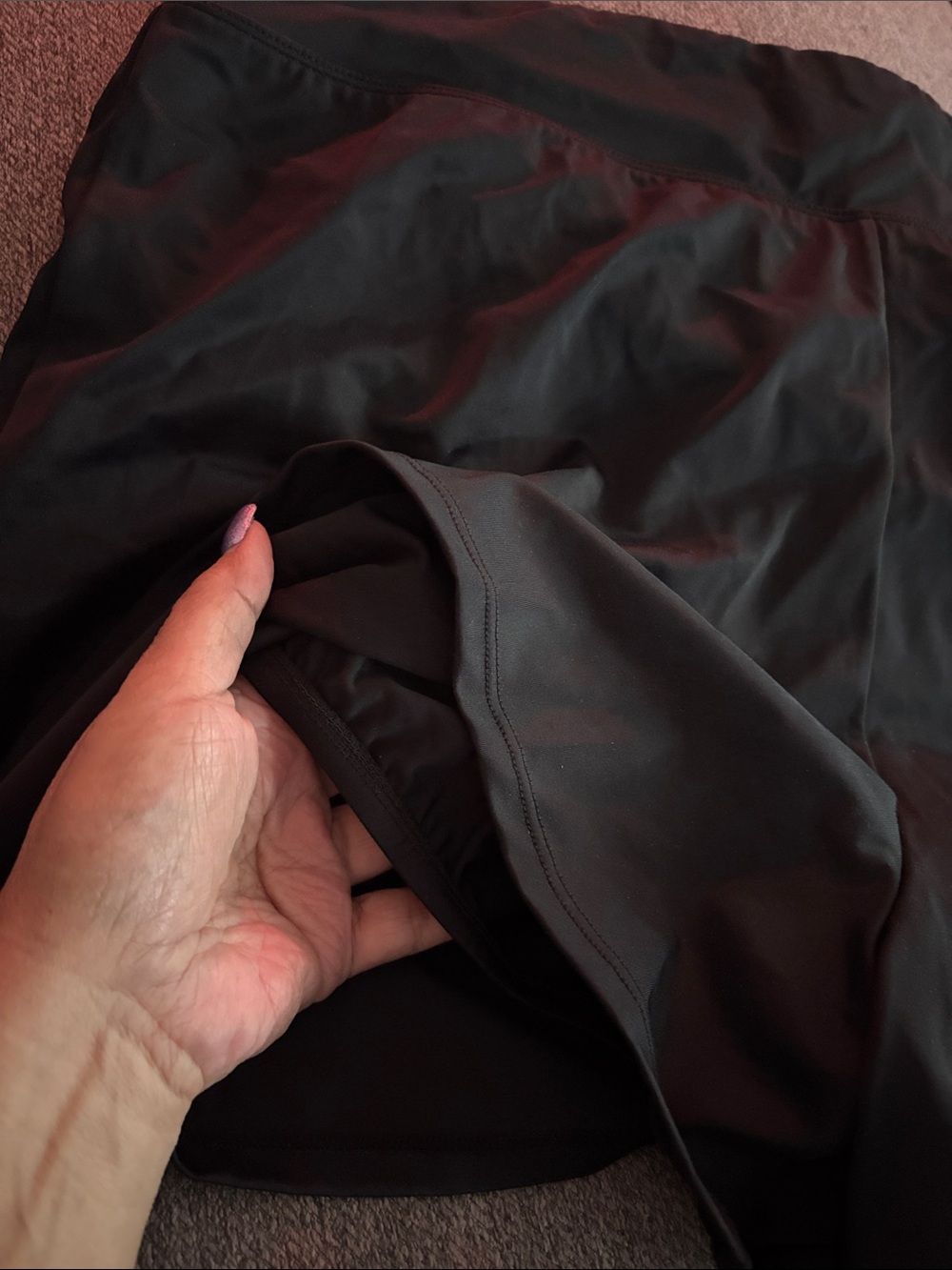 NWT Swim Solutions Black Swim Shorts with Brief